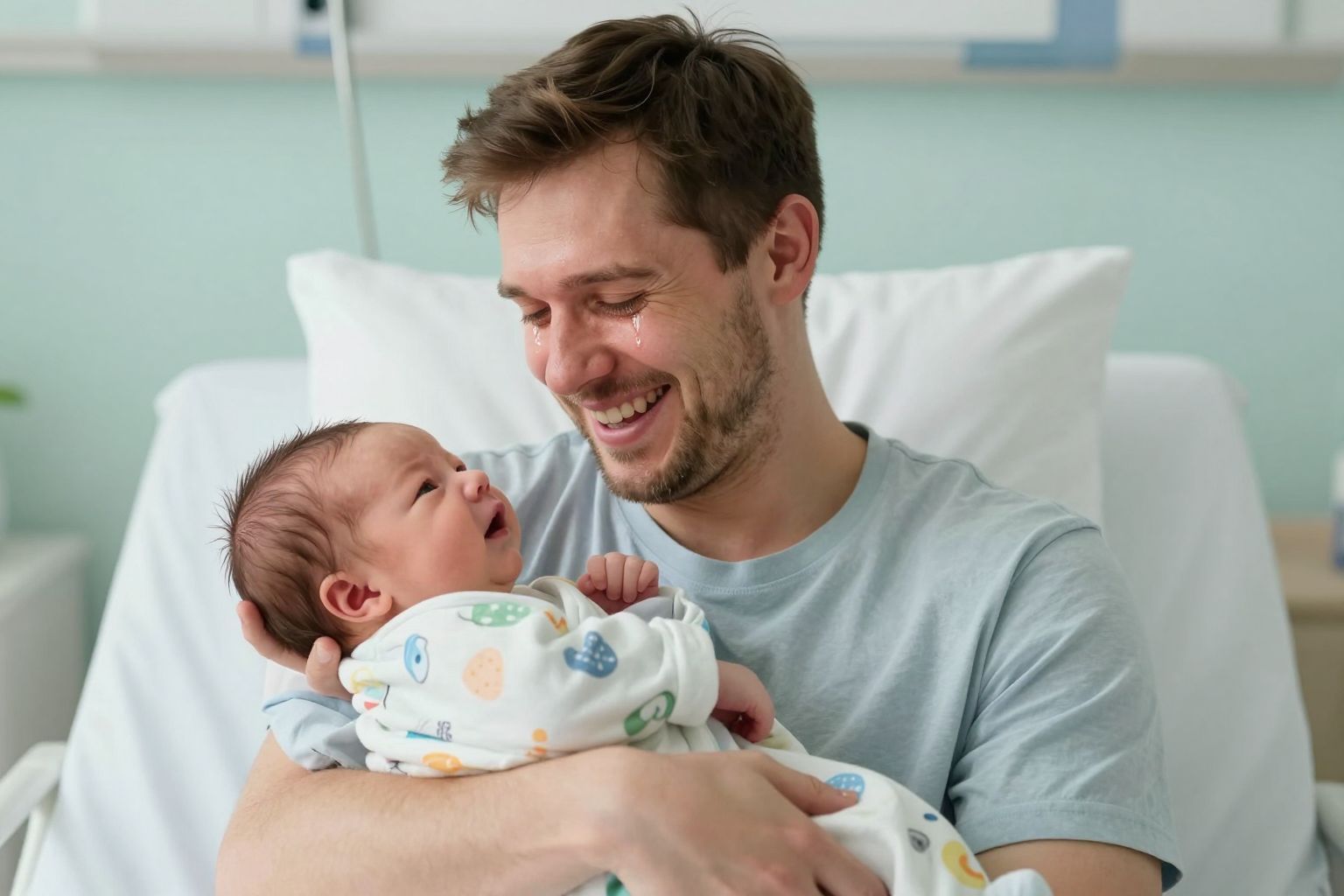 A férfiak érzelmi reakciói szüléskor gyakran meglepőek.