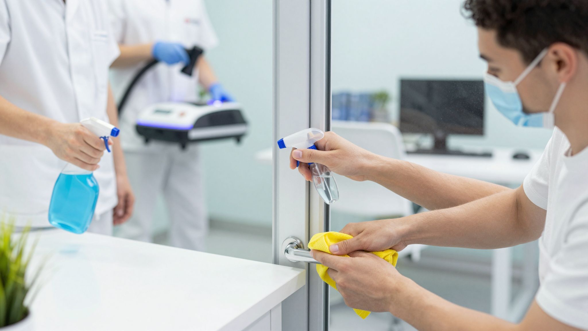 A klór- és alkoholtartalmú szerek hatékonyan féken tartják a vírust.