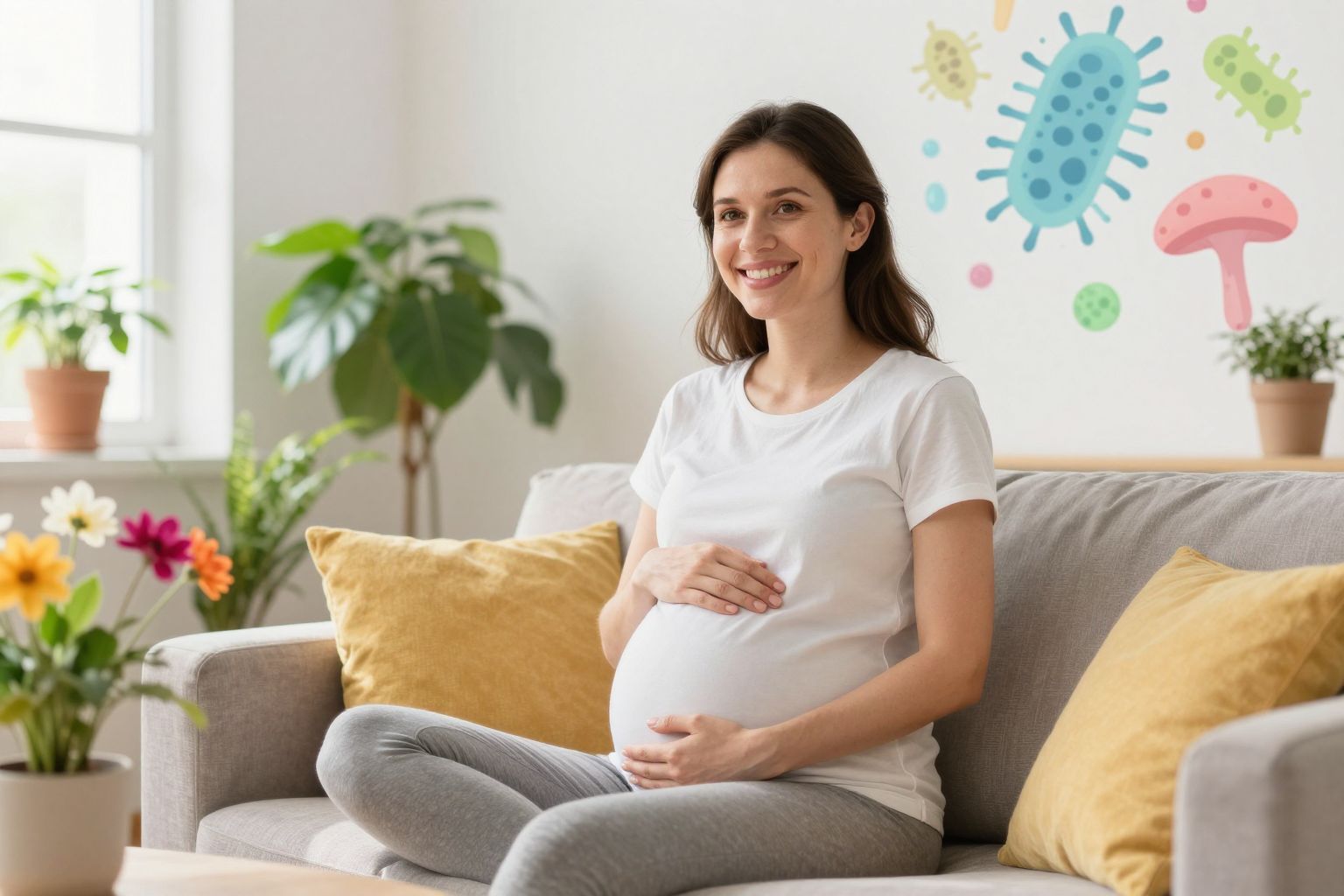 A várandósság alatt a immunrendszer gyengülhet, fokozva a fertőzések kockázatát.