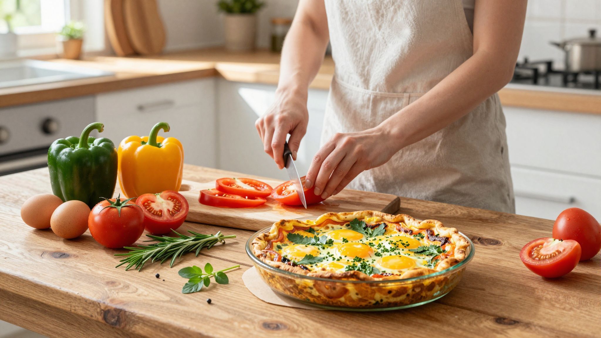 Ne főzd túl a frittatát, különben száraz lesz!