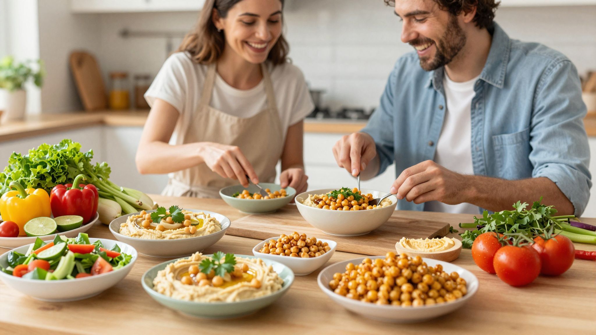 A csicseriborsó gazdag fehérjében, javítja a hangulatot.