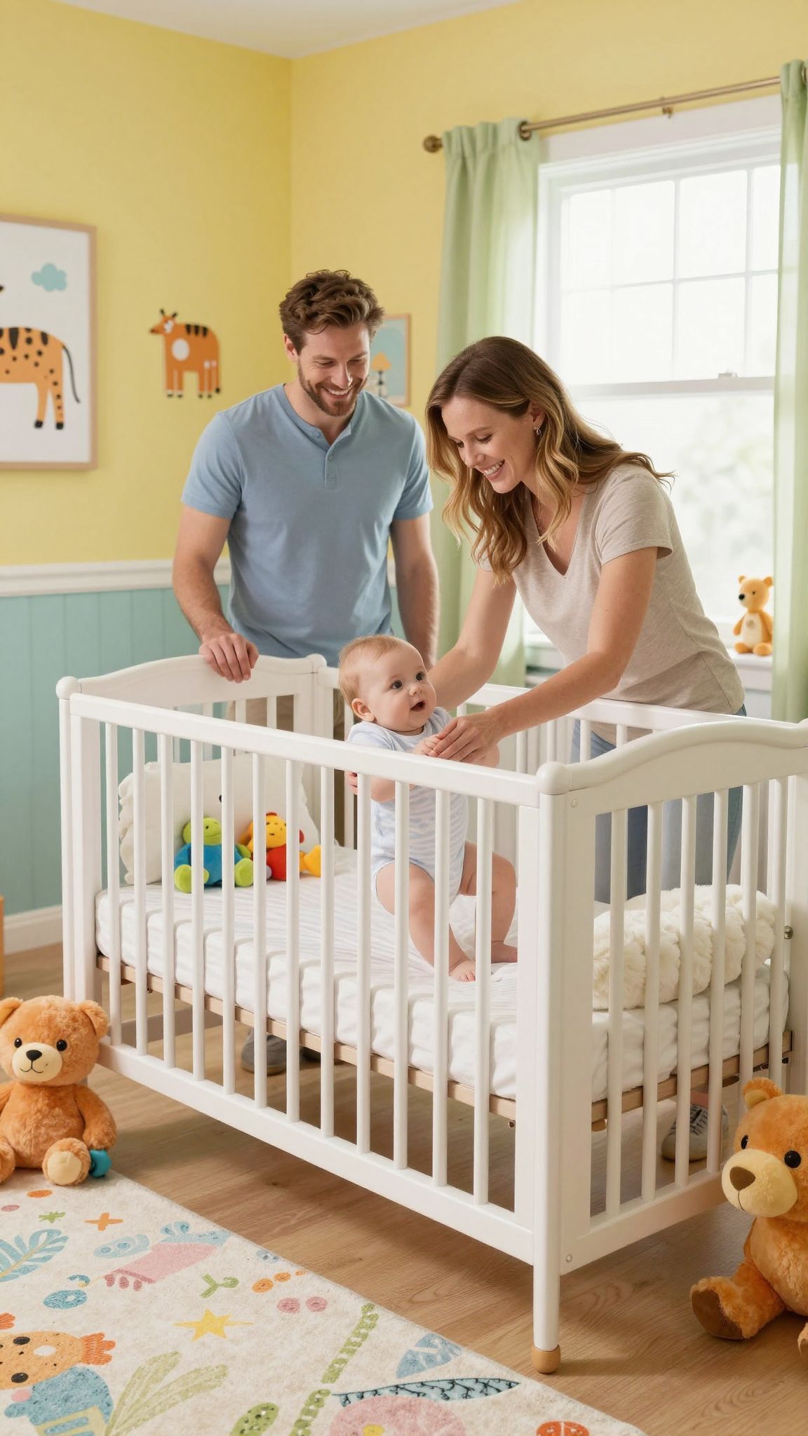 A babaágyban ne legyen párna vagy puha pléd!