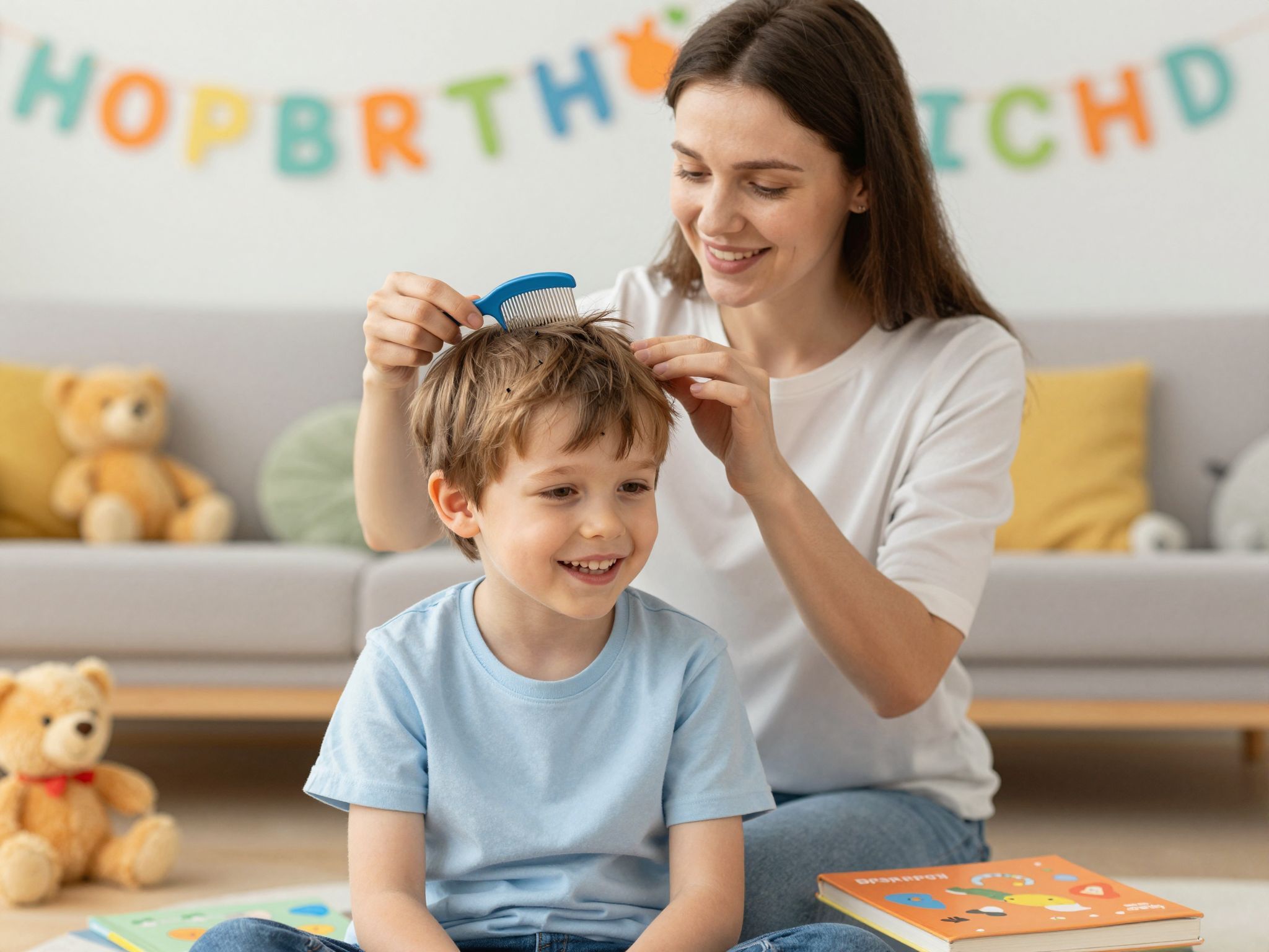 A rendszeres fésülés segít a fejtetű korai észlelésében.
