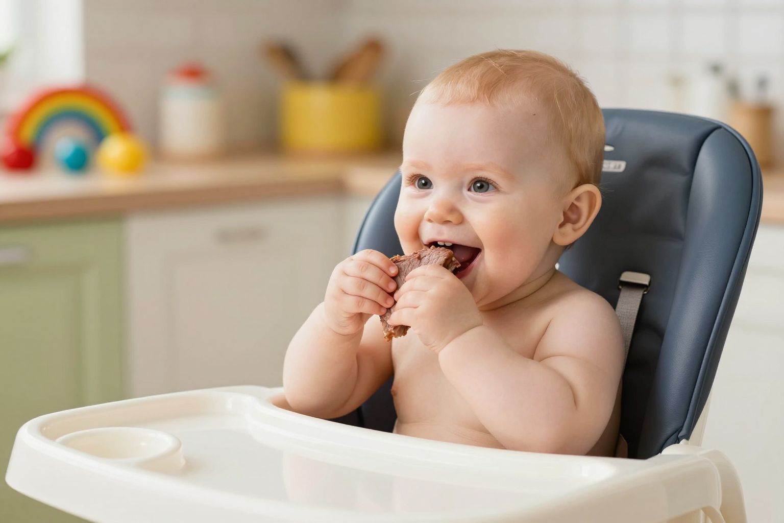 A húst 6 hónapos kor után ajánlott bevezetni.