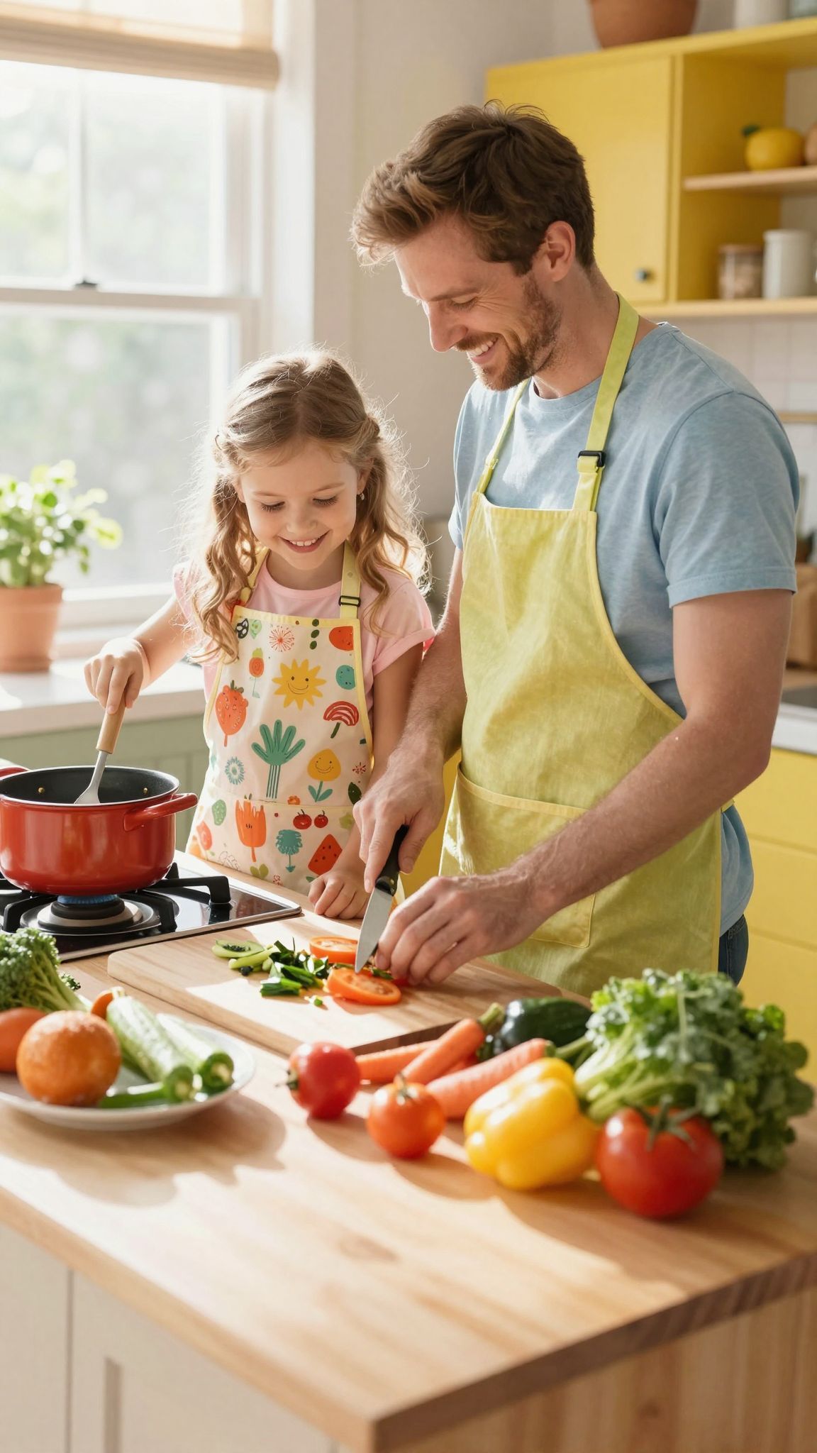 A közös főzés erősíti a családi kötelékeket.