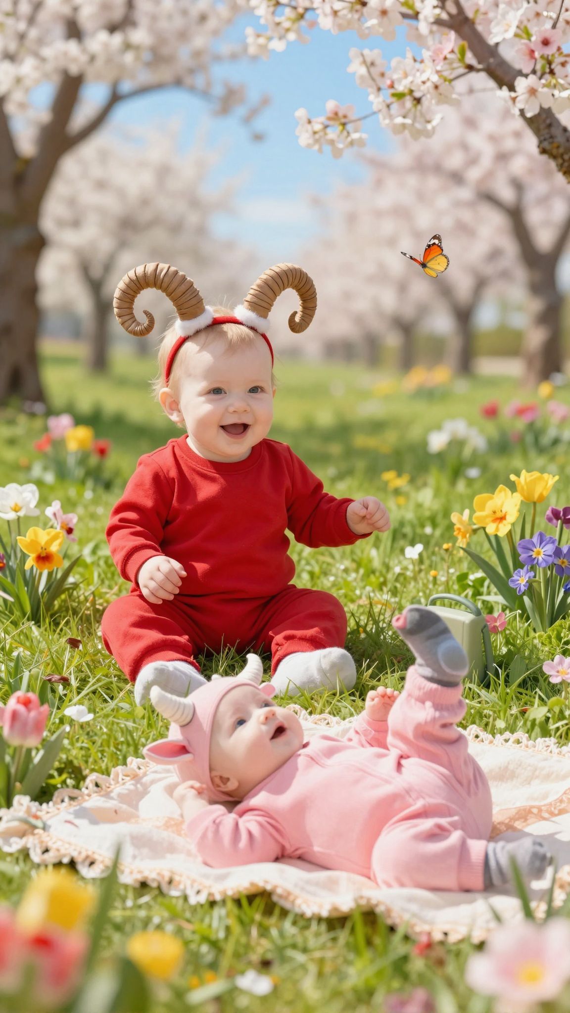 A Kos babák energikusak, a Bika babák nyugodtak.