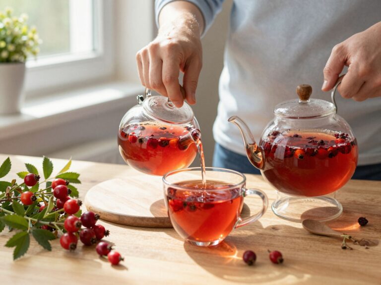 Házi csipkebogyótea készítése: így őrizd meg a legtöbb C-vitamint