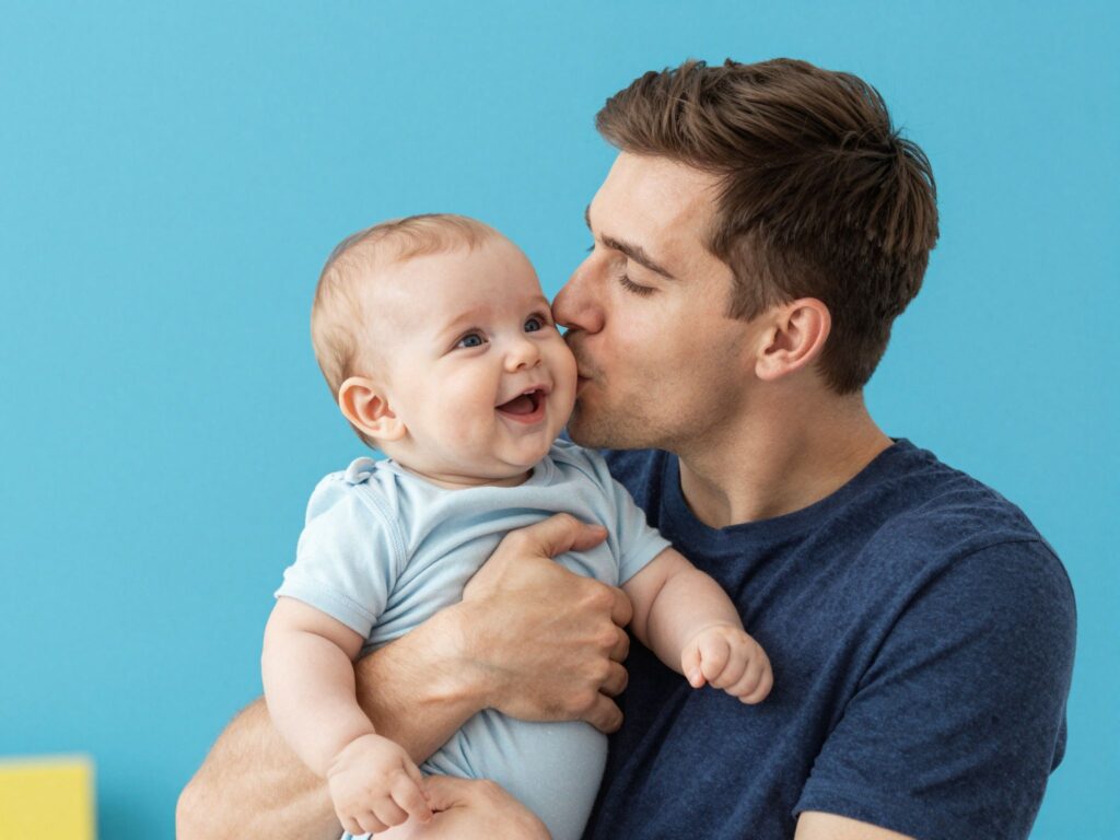 Herpesz, mononukleózis és fogszuvasodás: ezért ne puszild szájon a babát