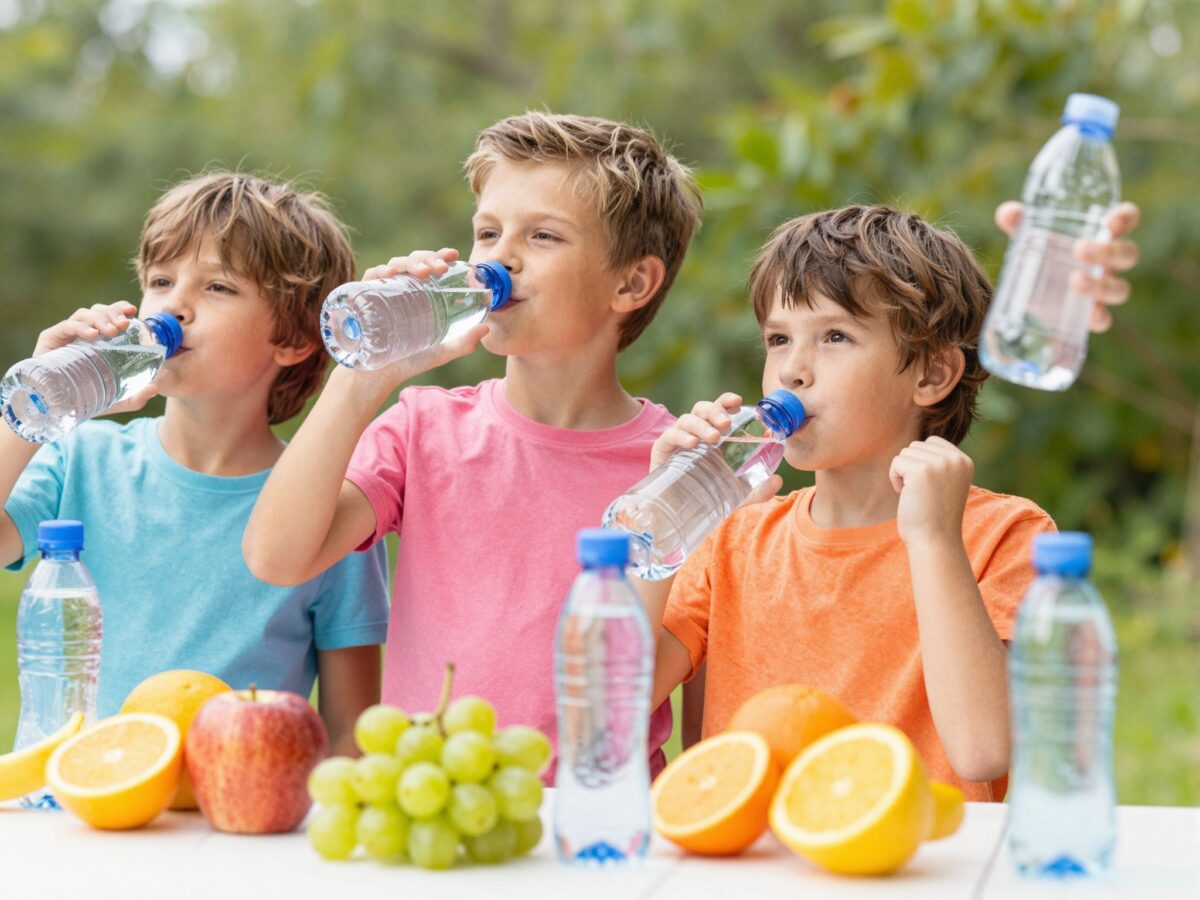 Hidratálás gyerekeknek: mennyi folyadékra van szükségük és milyen formában?