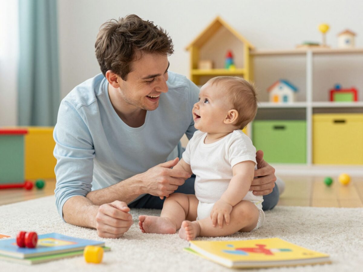 Hogyan segíti a beszédfejlődést, ha sokat beszélsz a babádhoz?