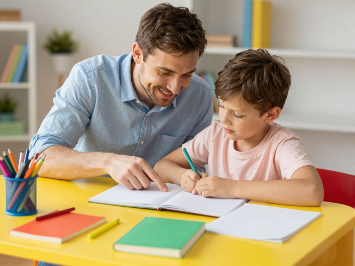 Hogyan segíts a gyereknek a házi feladatban anélkül, hogy megoldanád helyette?