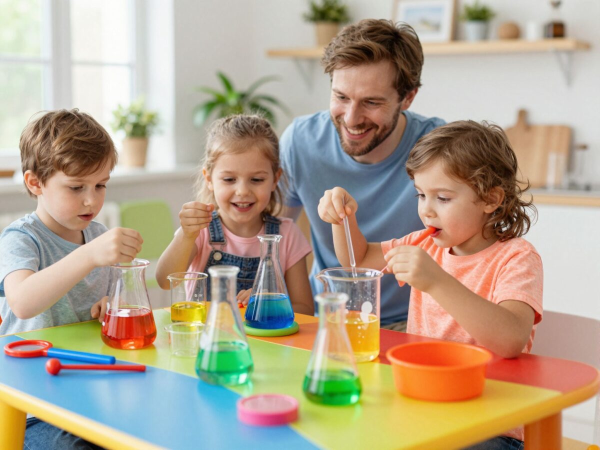 Játékos fizika otthon: 5 egyszerű, de látványos folyadékos kísérlet az egész családnak