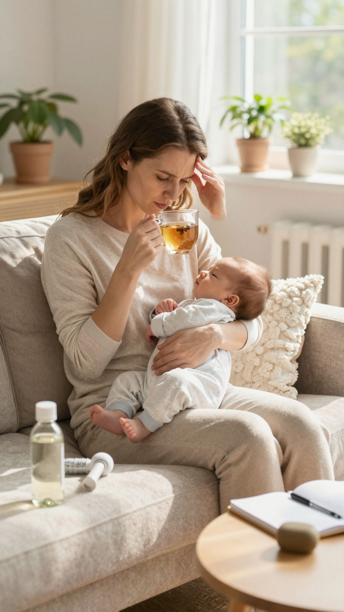 A fejfájás okai között szerepelhet a hormonális változás.