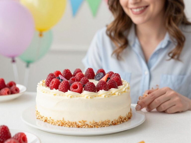 Készíts lenyűgöző málnatortát: a tökéletes desszert születésnapra