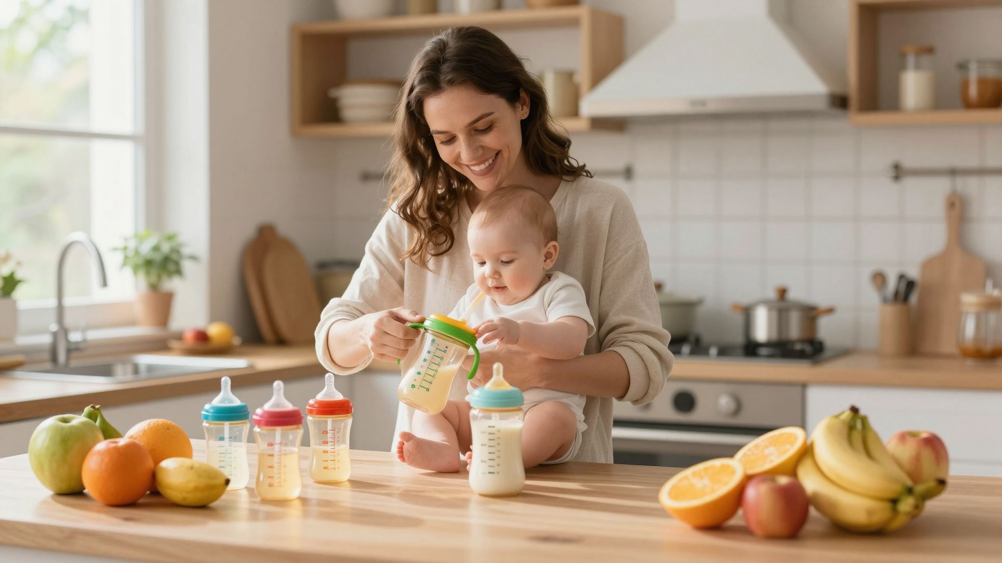 A kombinált táplálás rugalmas megoldást kínál szoptatás mellett.