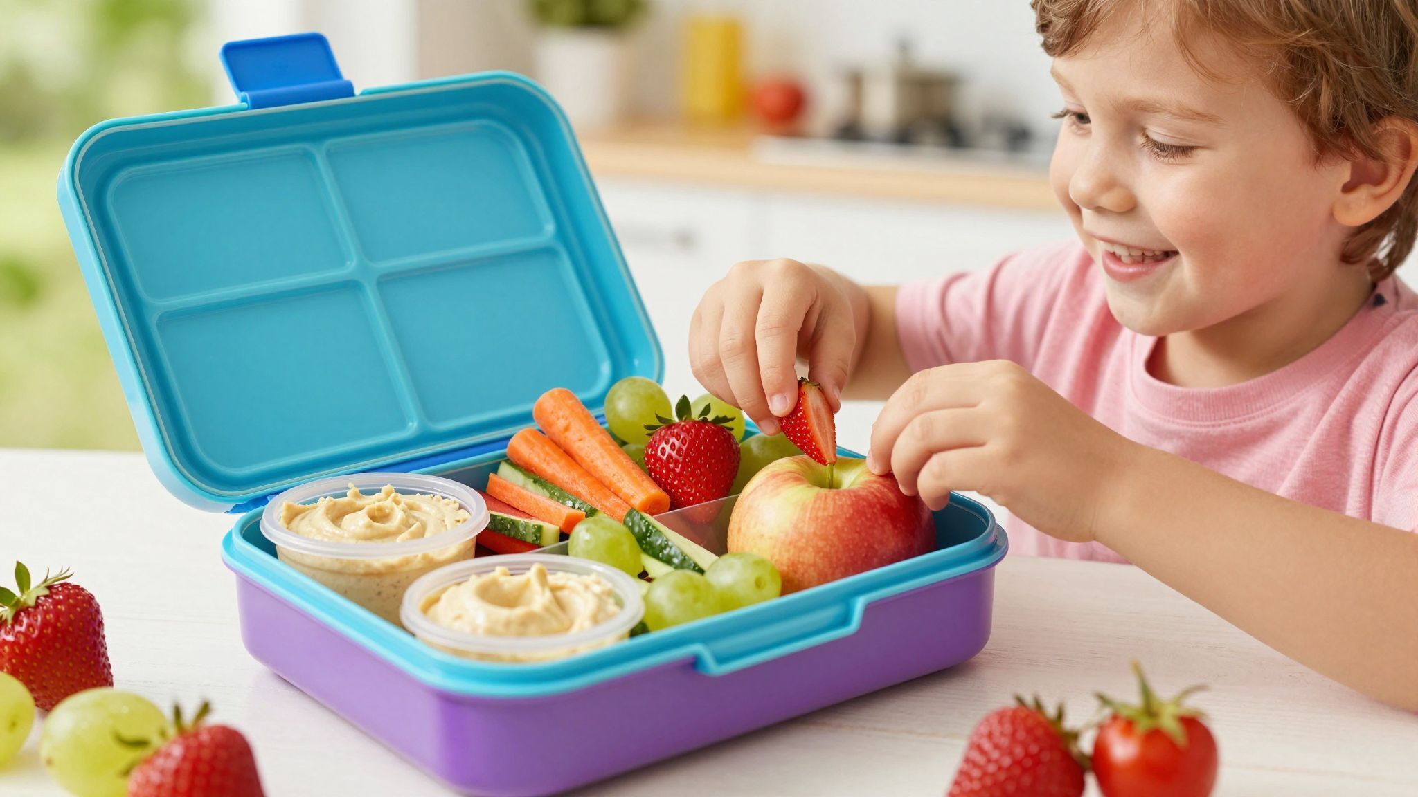 A műanyagmentes uzsonnás doboz környezettudatos választás.