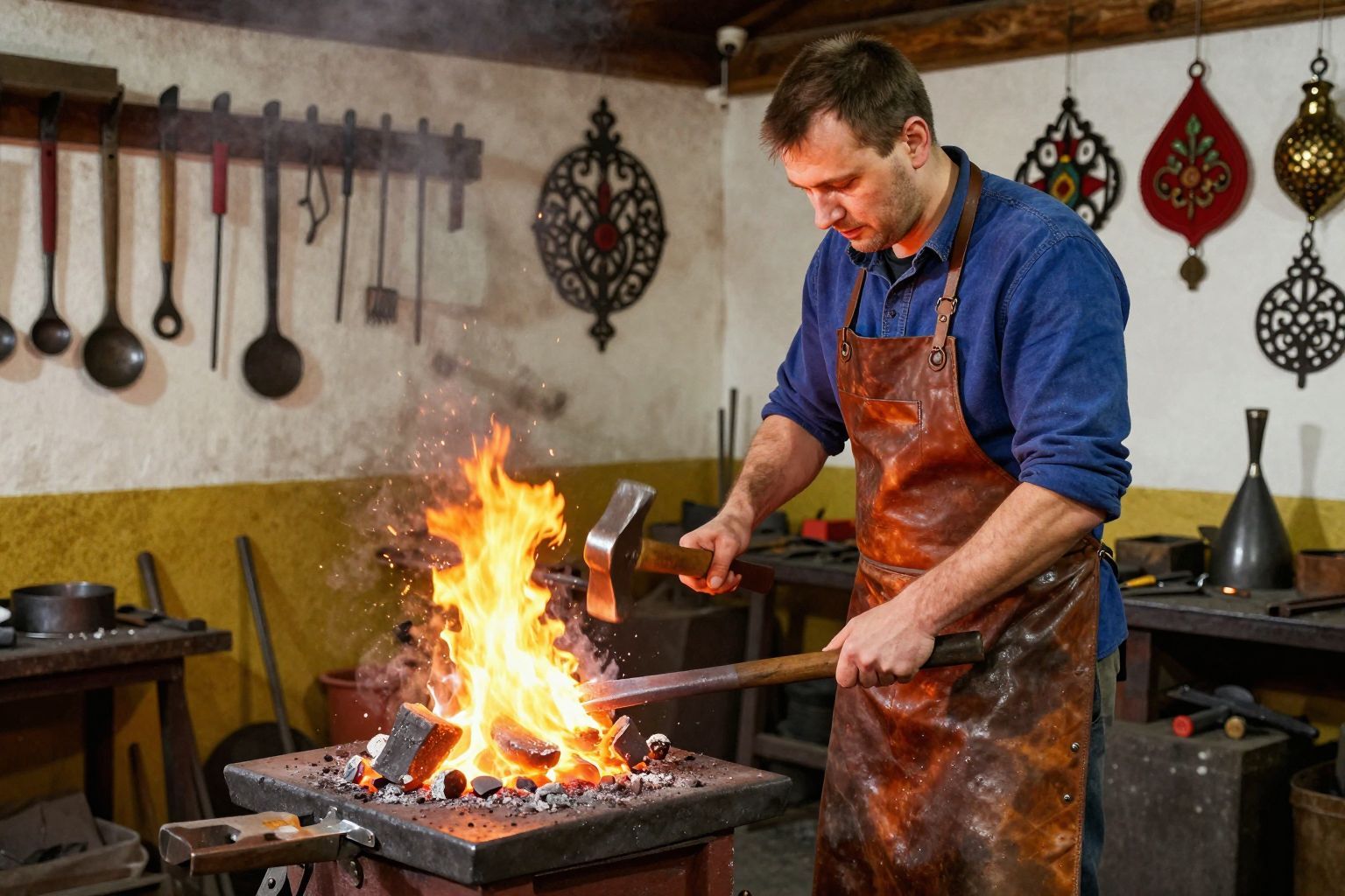 A kovácsmesterség évszázadok óta kulturális örökségünket gazdagítja.