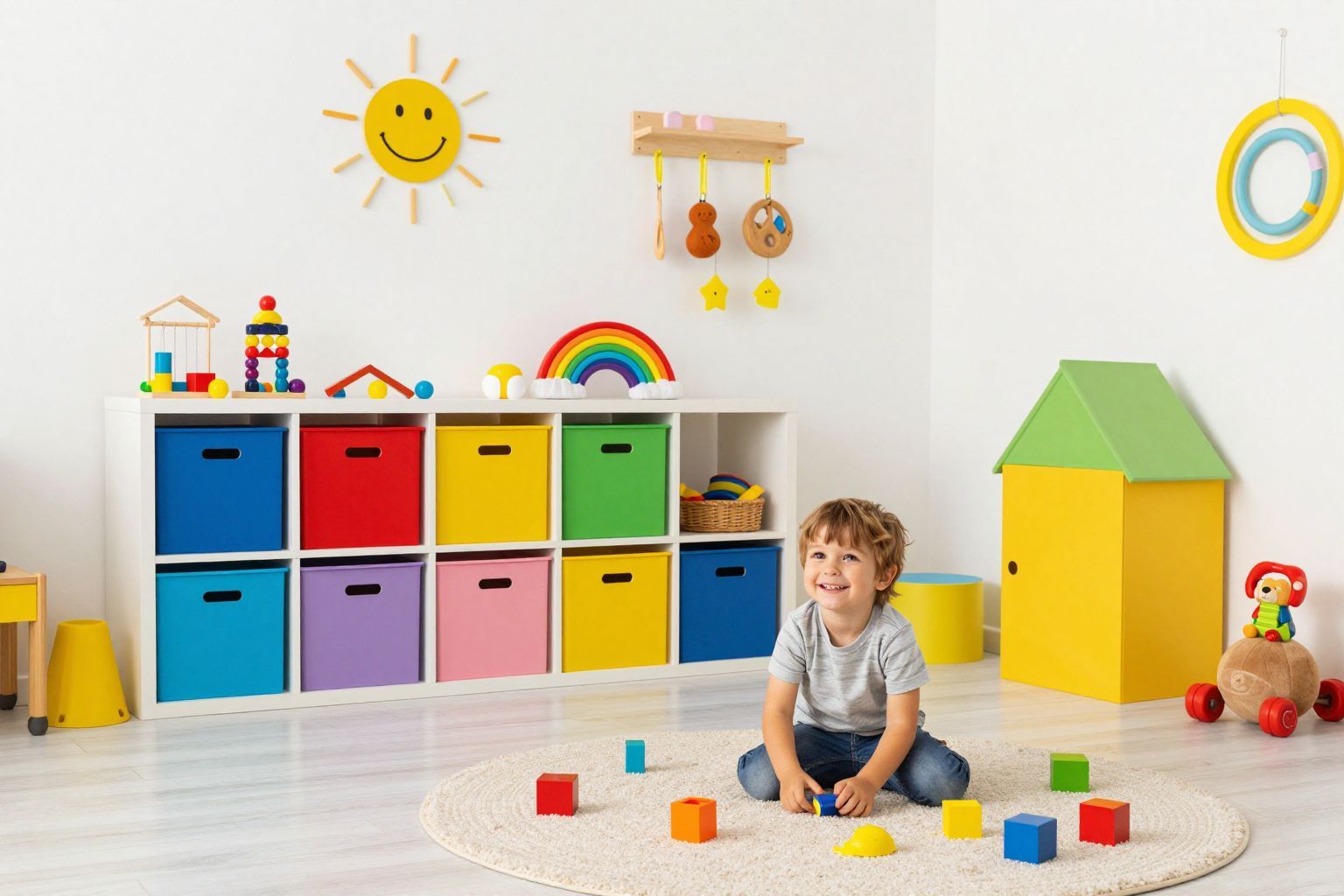 Kreatív tárolás: dobozok & falra akasztható rendszerek együtt!