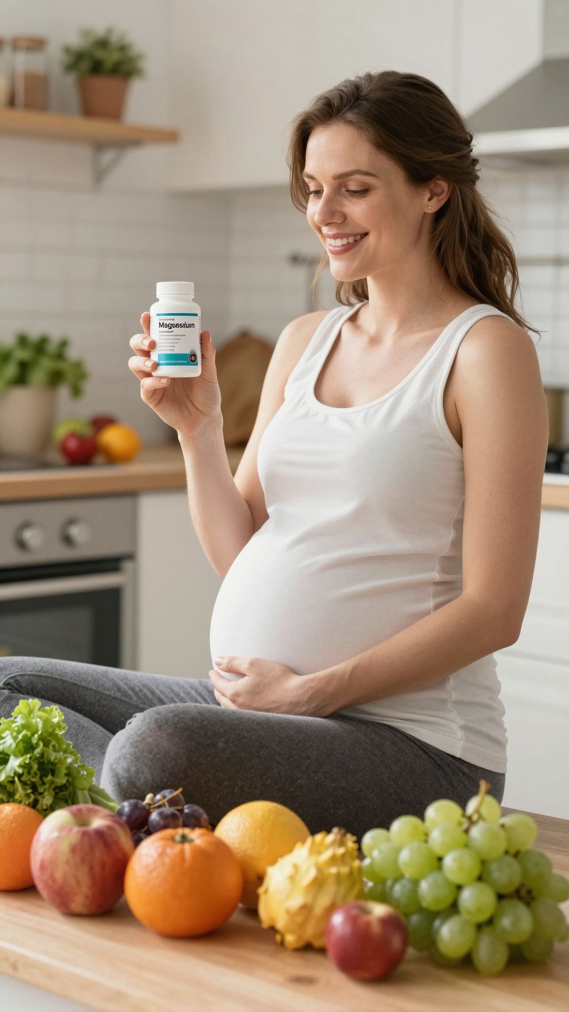 A magnézium segíti a terhesség alatti izom- és idegfunctiókat.