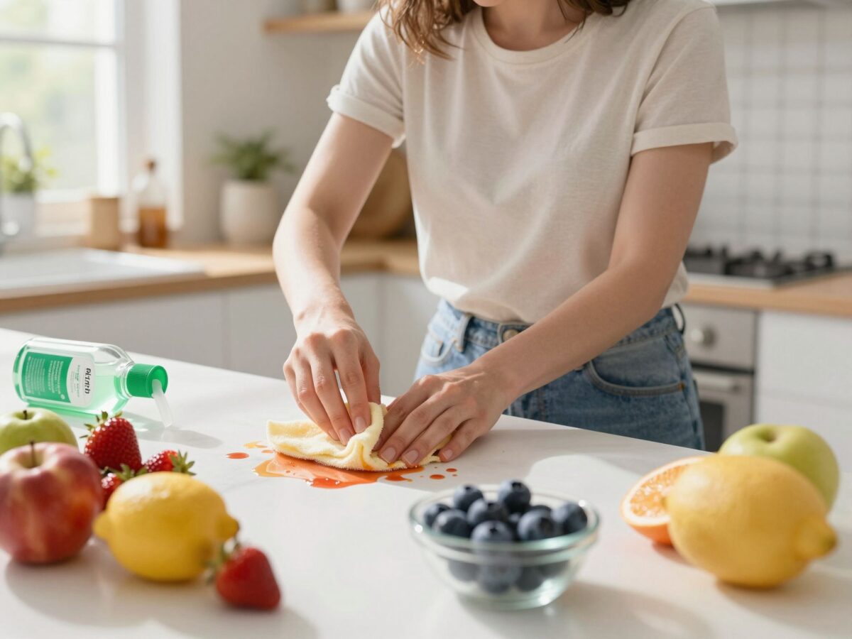 Makacs gyümölcsfoltok tisztítása: bevált házi praktikák és tippek