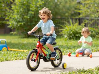 Mikor vegyük meg az első kismotort? A legjobb kerekes játékok a mozgásfejlődés szakaszai szerint