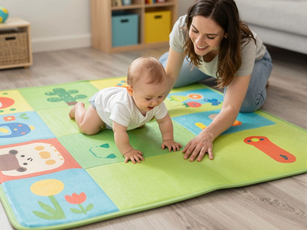 Milyen játszószőnyeget vegyek a babának? Típusok, előnyök és hátrányok