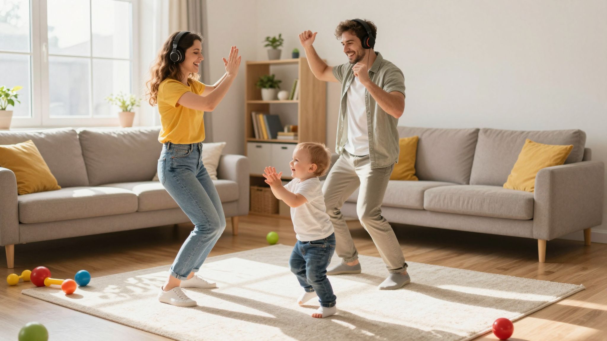 A lágy zene segíti a baba relaxációját és fejlődését.