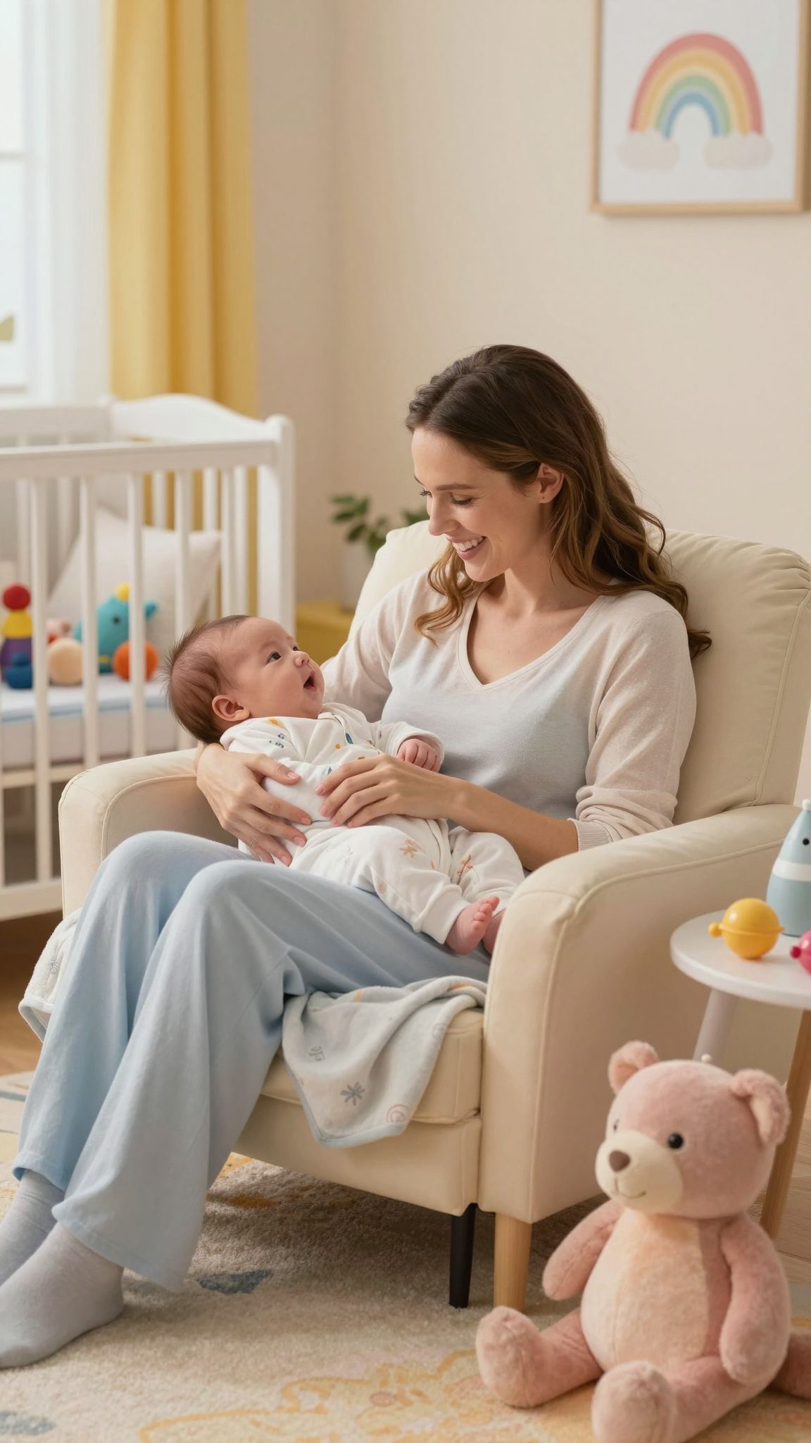 Alvás előtti mesék segítik a csecsemők nyugodt elalvását.