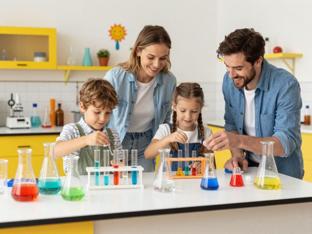 Otthoni laboratórium: 5 szórakoztató és biztonságos kísérlet az egész családnak