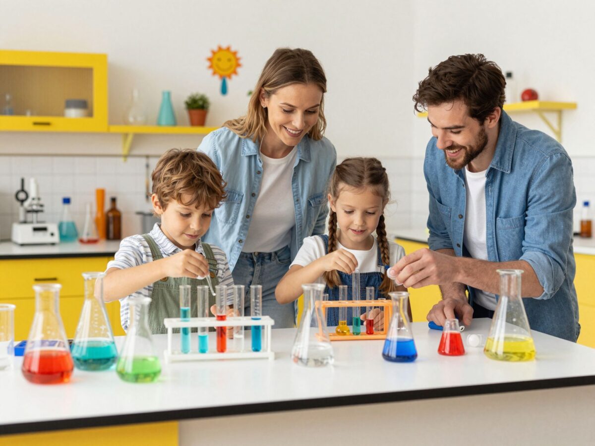 Otthoni laboratórium: 5 szórakoztató és biztonságos kísérlet az egész családnak