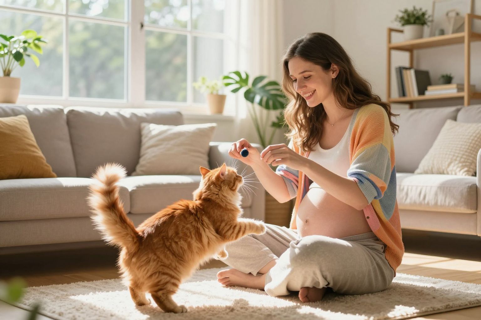 A macskák segíthetnek a párkapcsolati stressz csökkentésében.