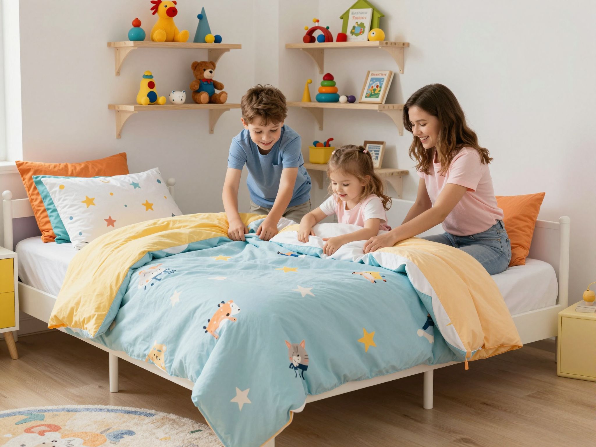 Válasszon könnyen tisztítható, hipoallergén anyagokat az ágyneműhöz!