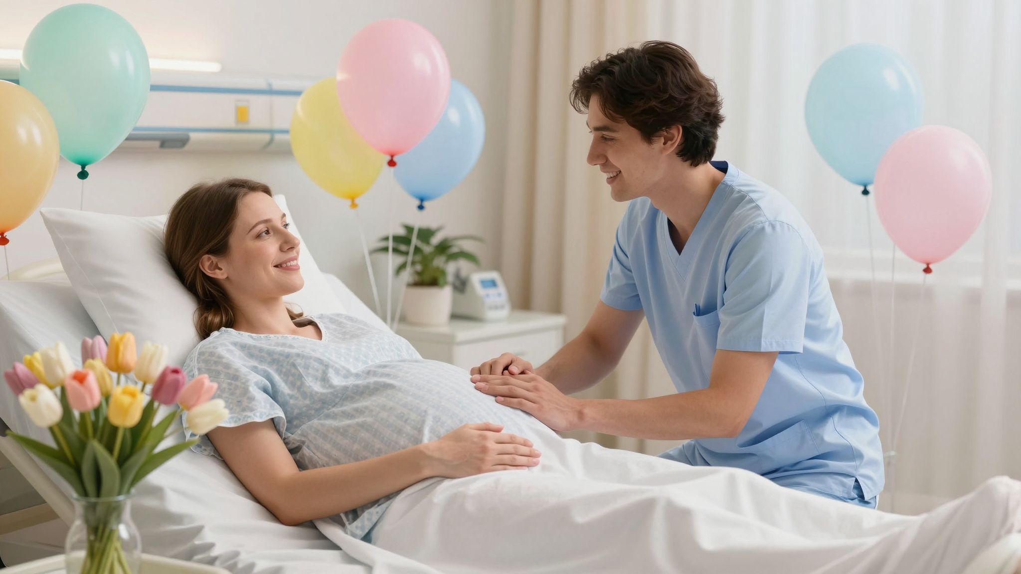 A megfelelő táplálkozás és mozgás segíti a szülést.