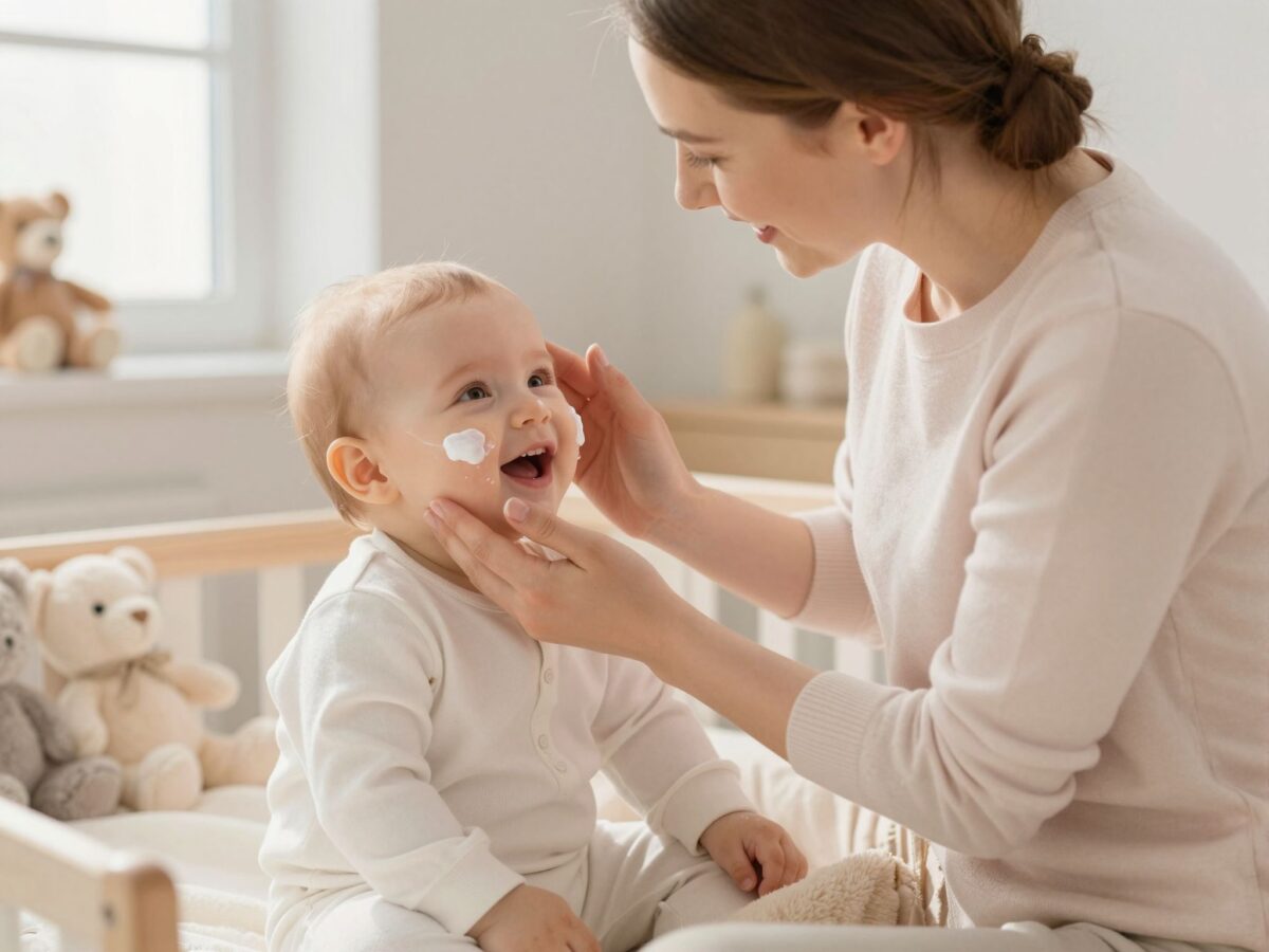 Téli bőrápolási rutin csecsemőknek: a legjobb krémek és praktikák