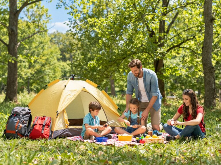 Túlélőkalauz kezdő kempingező családoknak: felszerelés, tippek, programok