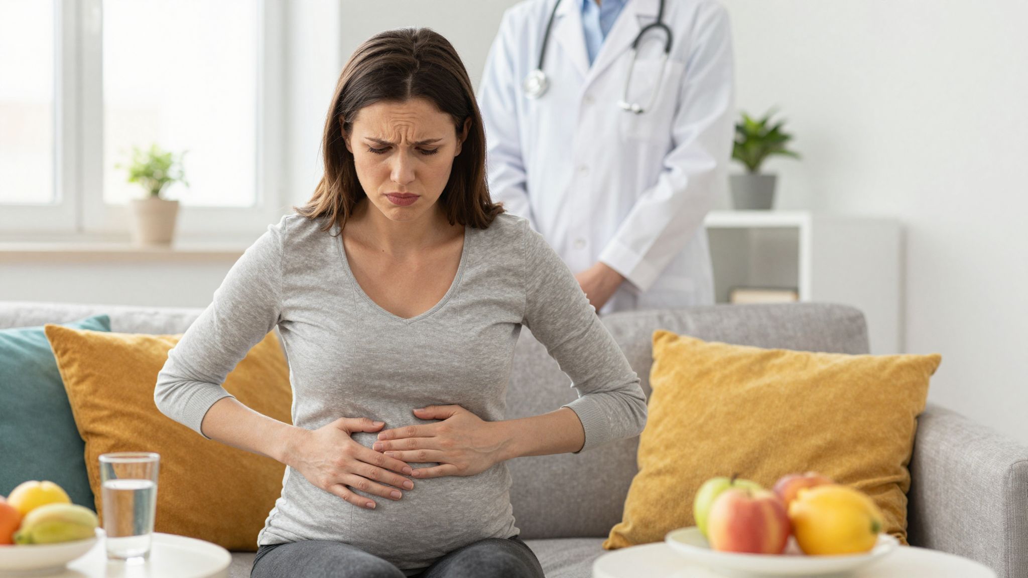 Ha véres hasmenés vagy súlyos fájdalom jelentkezik, hívj orvost!