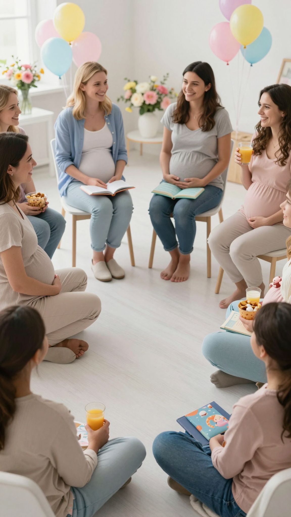 A kismama csoportok erősítik a lelki támogatást és barátságokat.