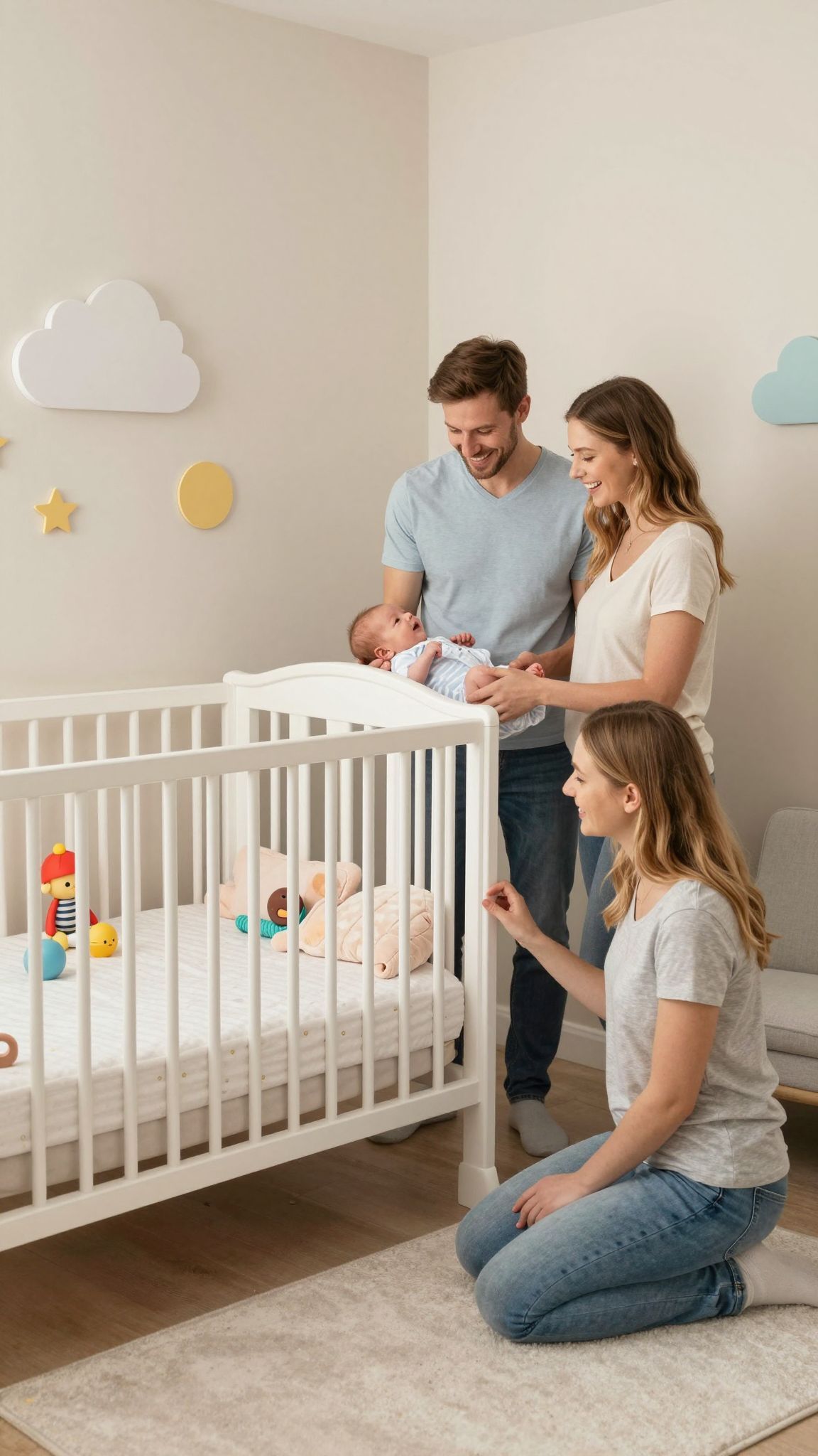 A babaszoba tervezése segít a fészekrakó ösztön kiélésében.