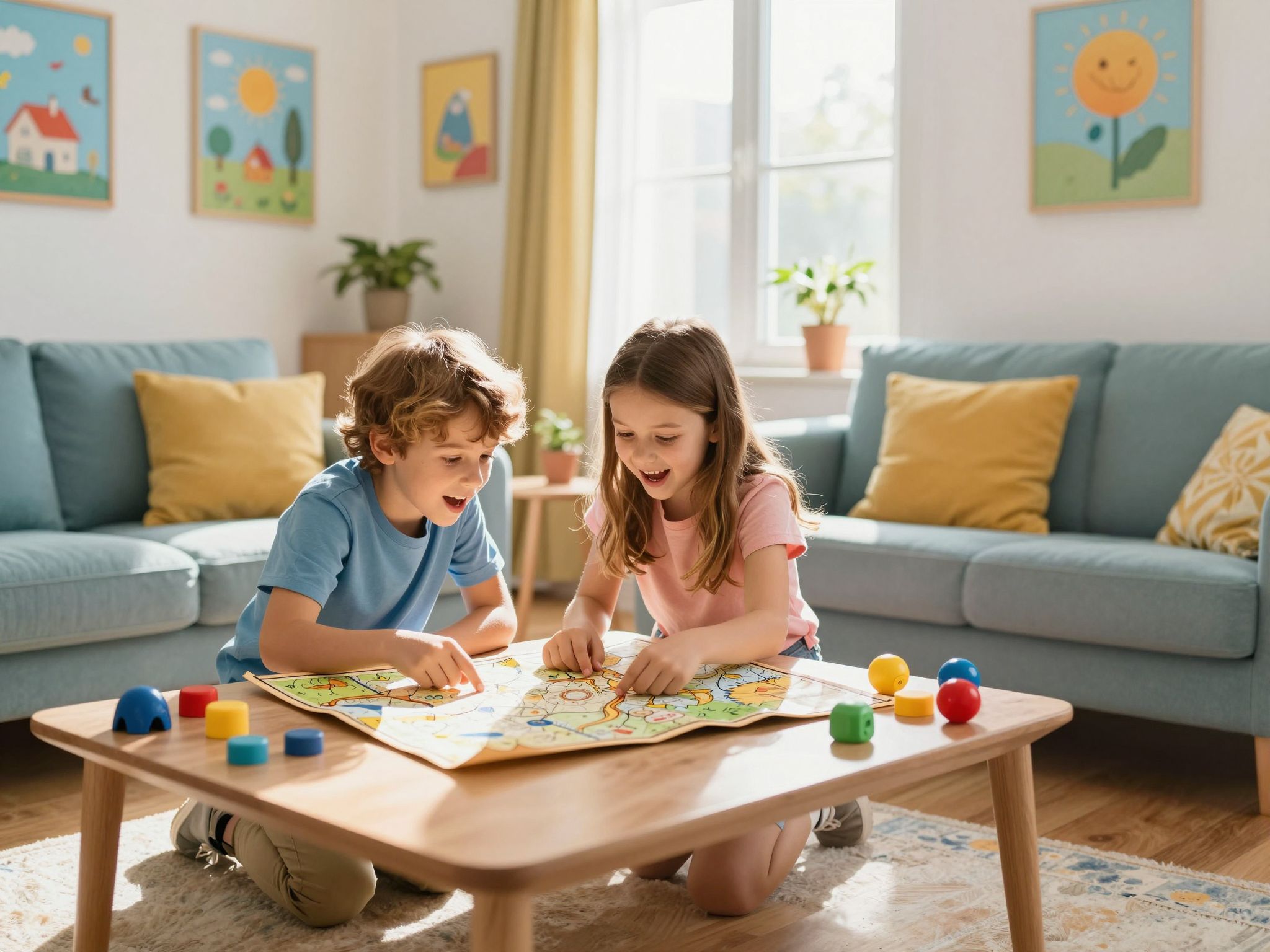 Térképes kincskeresés: izgalmas kaland a lakás felfedezéséhez!