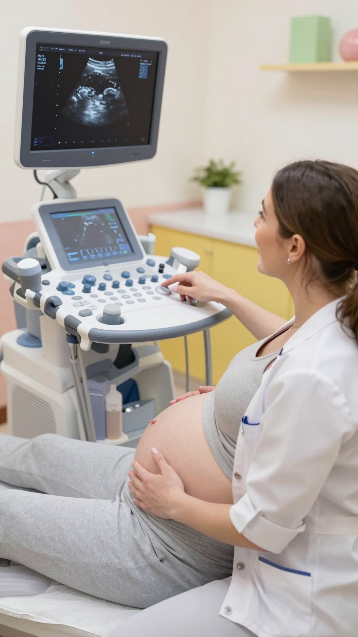 Az anatómiai ultrahang felfedi a magzat fejlődését.