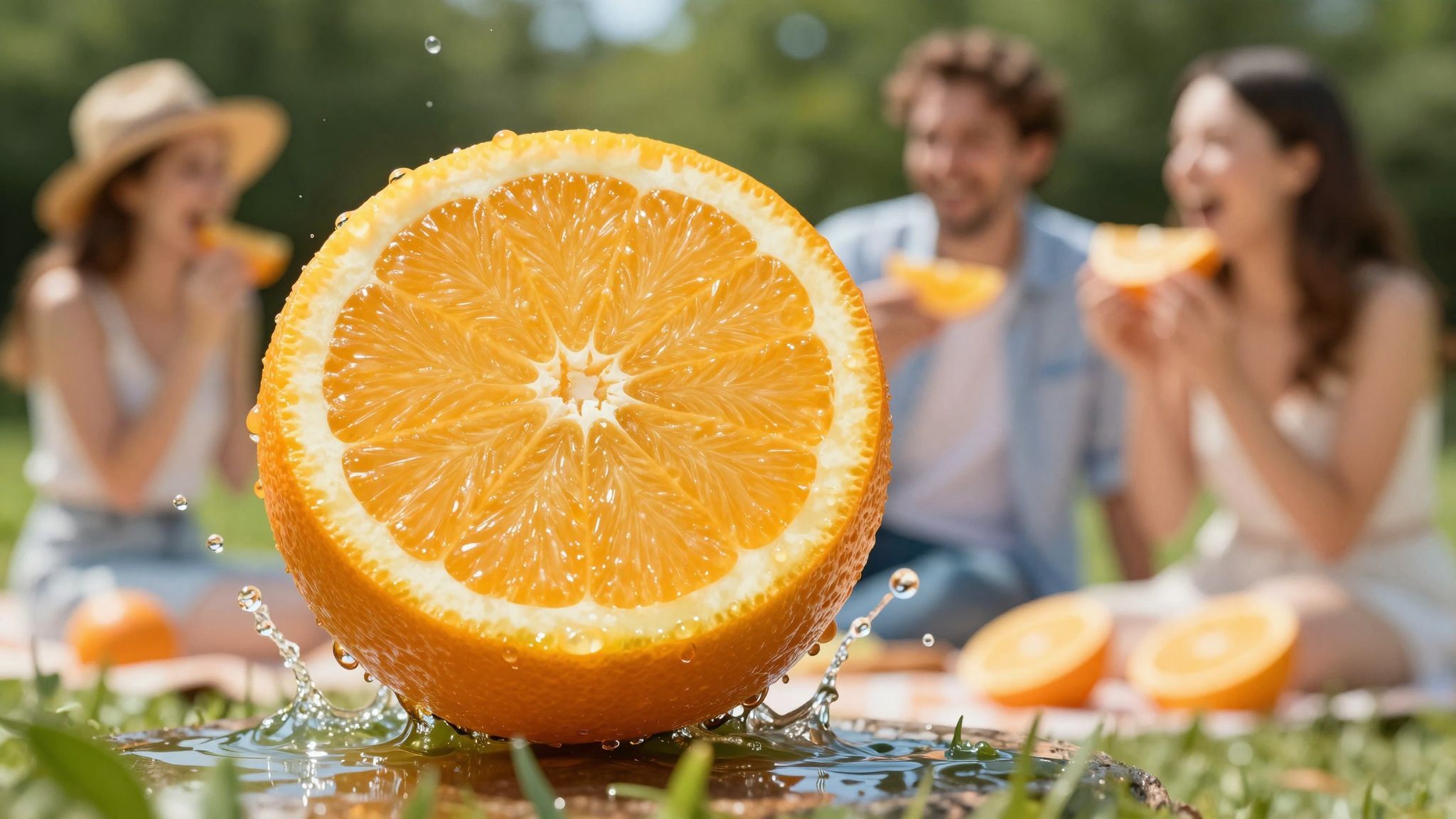 A narancs gazdag káliumban, segít a hidratálásban.