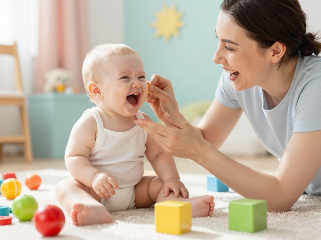 A babák humorérzéke: Hogyan fejlődik és hogyan nevettetheted meg a kicsit?