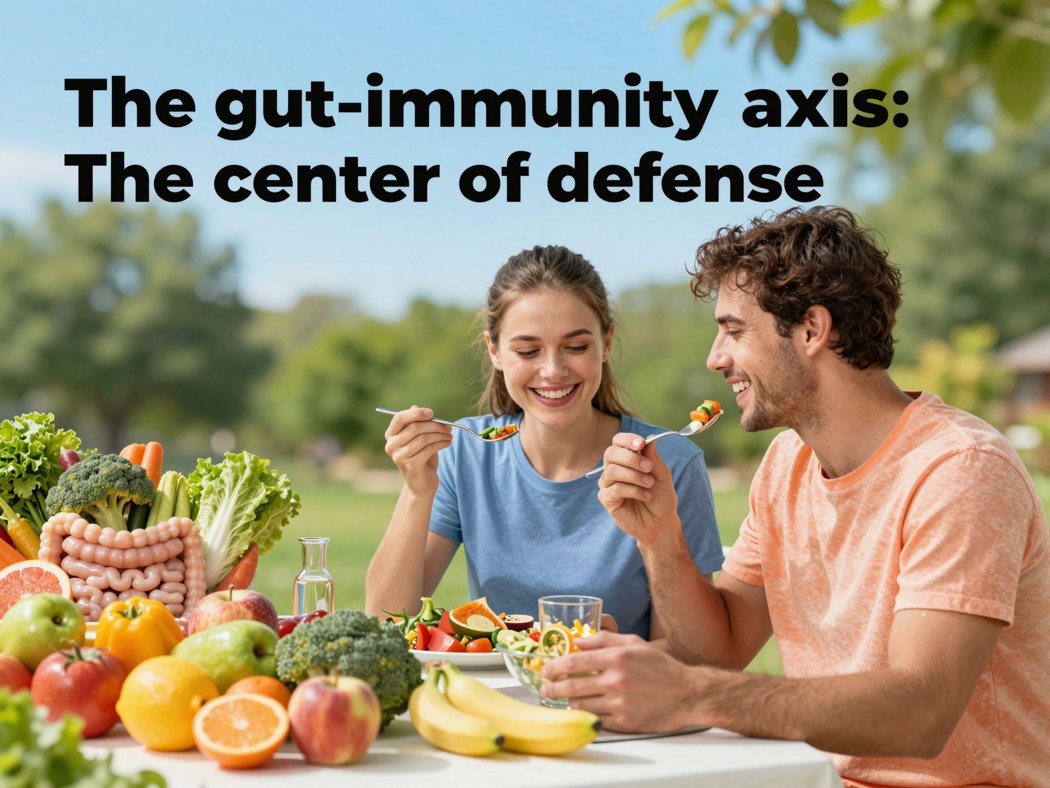 A bélflóra egyensúlya kulcsszerepet játszik az immunvédelemben.