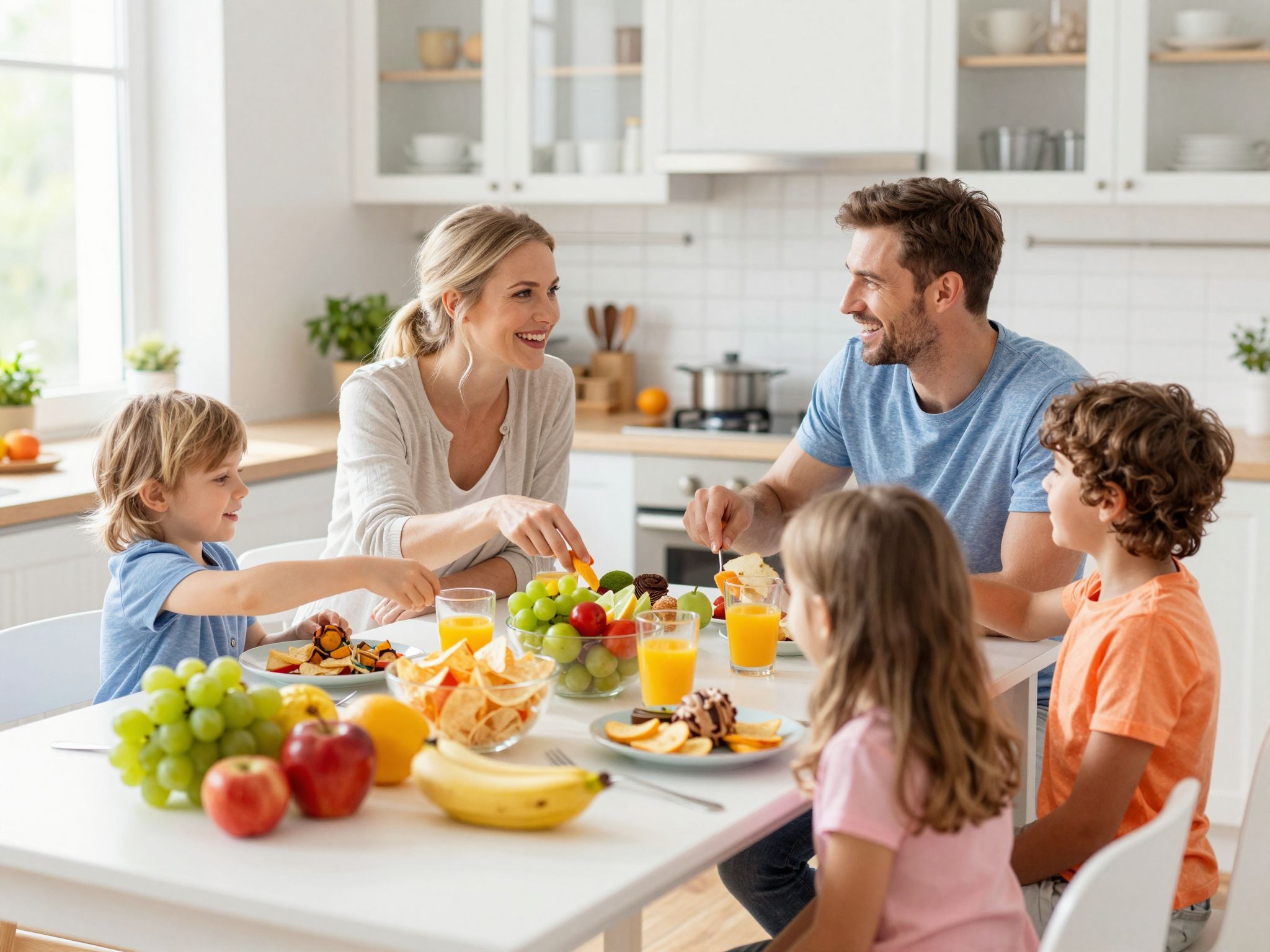 A gyerekek étkezési szokásait a szülők formálják.