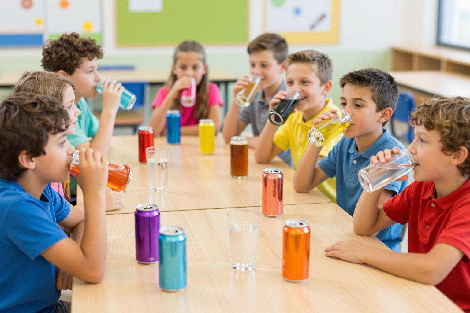 A cukros üdítők növelik a fogszuvasodás kockázatát.