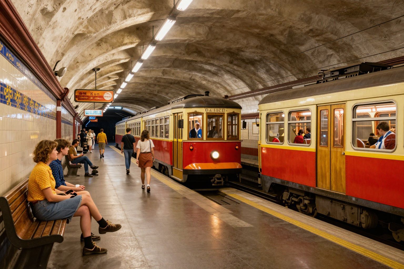 A budapesti metró az első volt Közép-Európában.