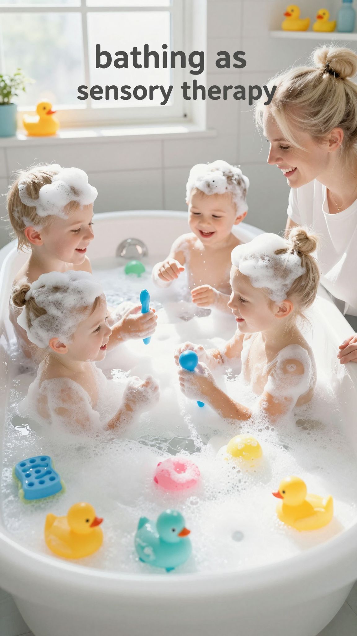 A fürdőzés fokozza a relaxációt és a testi élményeket.