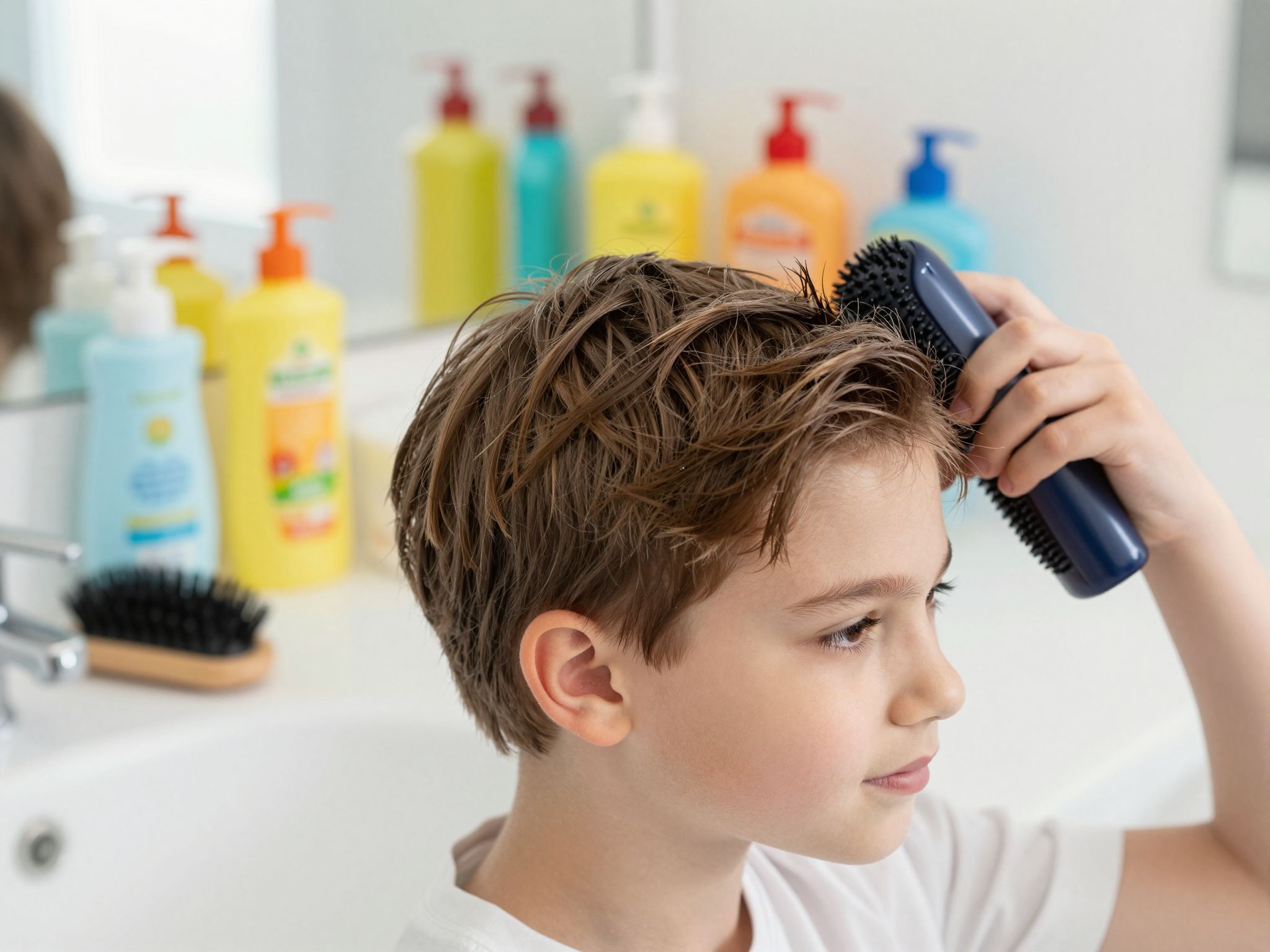A hajformázó termékek mértékletes használata segít elkerülni a zsírosodást.
