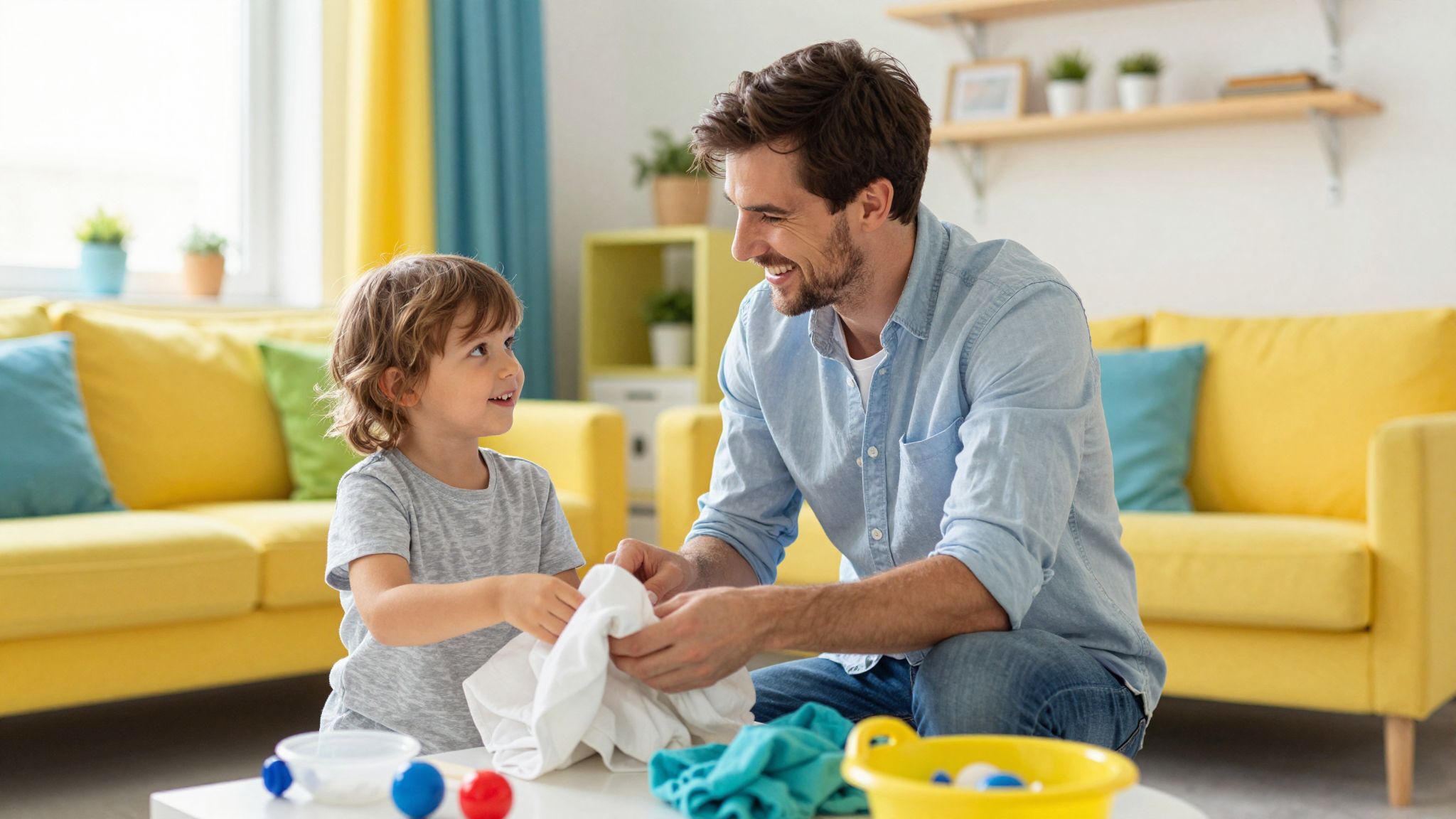 A mértéktartó dicséret erősíti a gyermek önbizalmát.