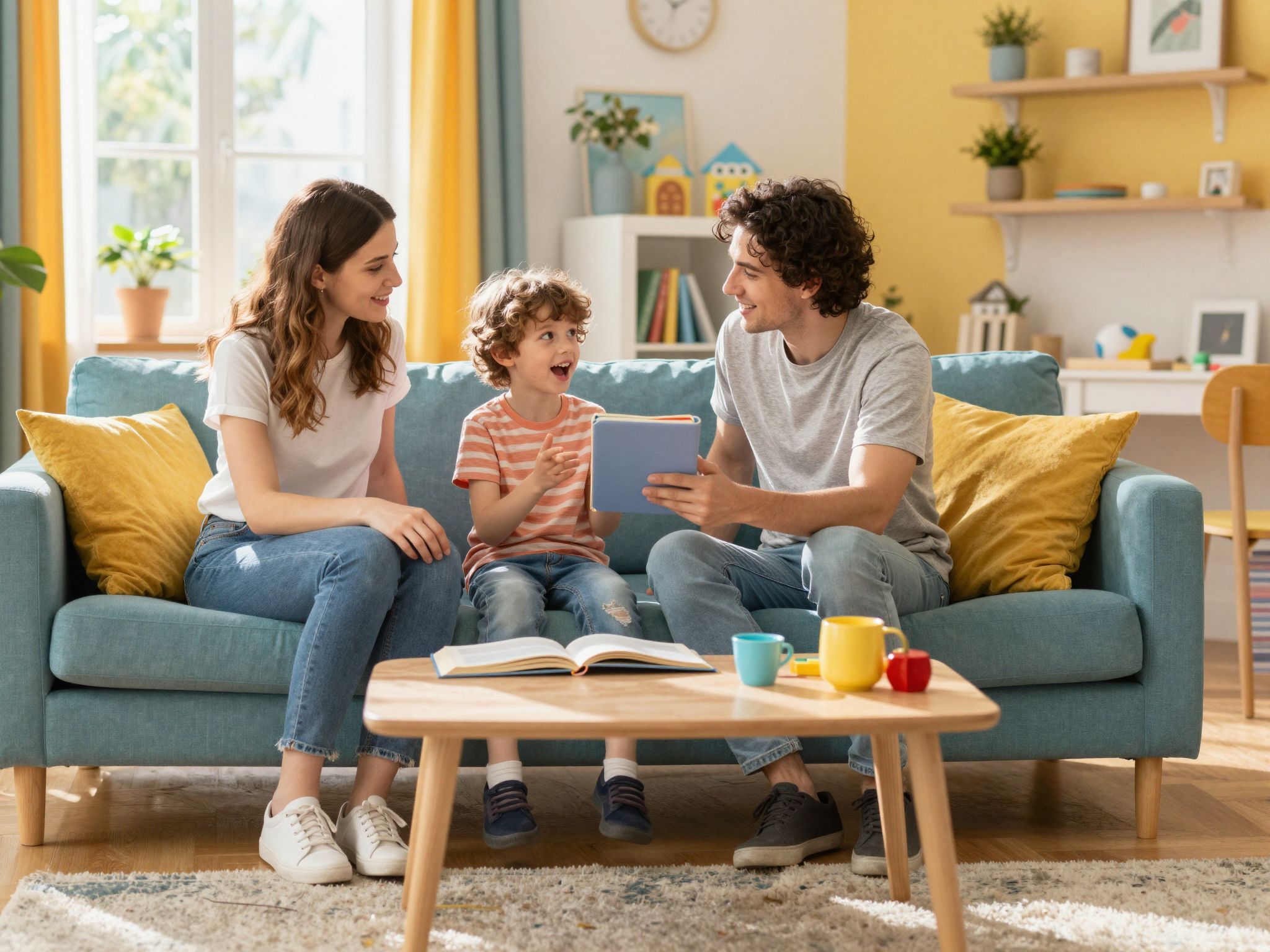 A hallgatás segíti a bizalom kialakulását minden korban.